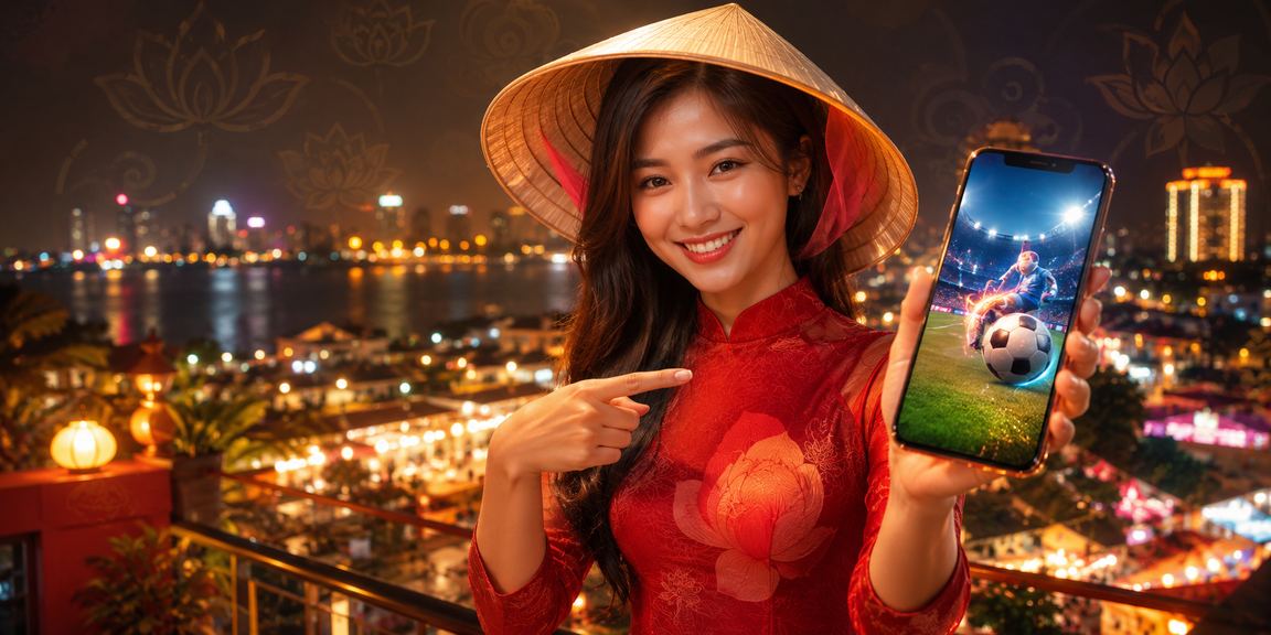 Khách hàng tại Hà Nội thưởng thức cá cược thể thao qua điện thoại